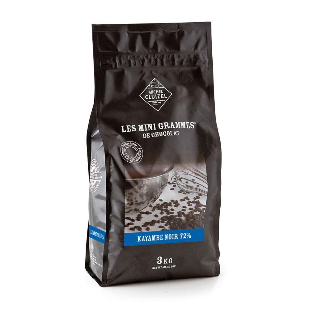 MIA Food Service MICHEL CLUIZEL 72% KAYAMBE DARK COUVERTURE 3KG MICHEL CLUIZEL 72% KAYAMBE DARK COUVERTURE 3KG