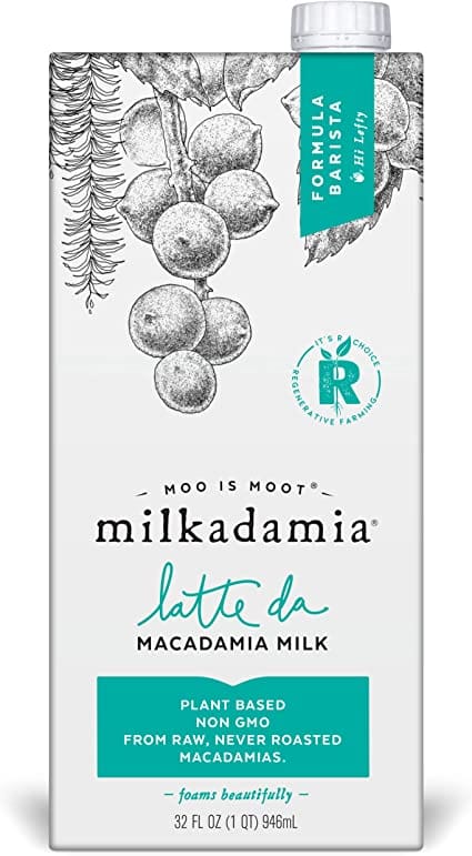 MIA Food Service MILKADAMIA LATTE BARISTA 6X32OZ MILKADAMIA LATTE BARISTA 6X32OZ