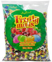 MIA Food Service IMPERIAL MINI FRUIT CANDIES 750GR IMPERIAL MINI FRUIT CANDIES 750GR
