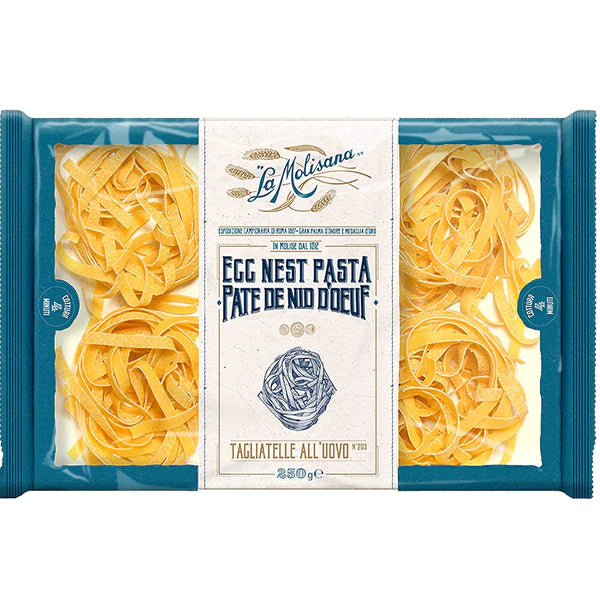 MOLISANA EGG FETTUCCINE #204 PASTA 12X250GR