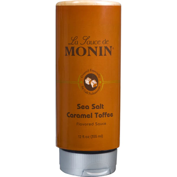 MONIN SEA SALT CARAMEL TOFFEE SAUCE 355ML