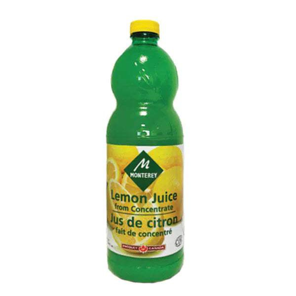 MIA Food Service MONTEREY LEMON JUICE 946ML MONTEREY LEMON JUICE 946ML