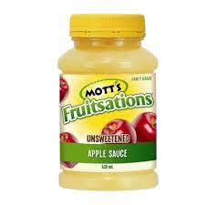 MIA Food Service MOTTS APPLE SAUCE UNSWEETENED 620ML MOTTS APPLE SAUCE UNSWEETENED 620ML