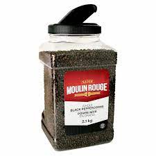 Mia Food Service MOULIN ROUGE BLACK PEPPERCORN 2.1KG MOULIN ROUGE BLACK PEPPERCORN 2.1KG