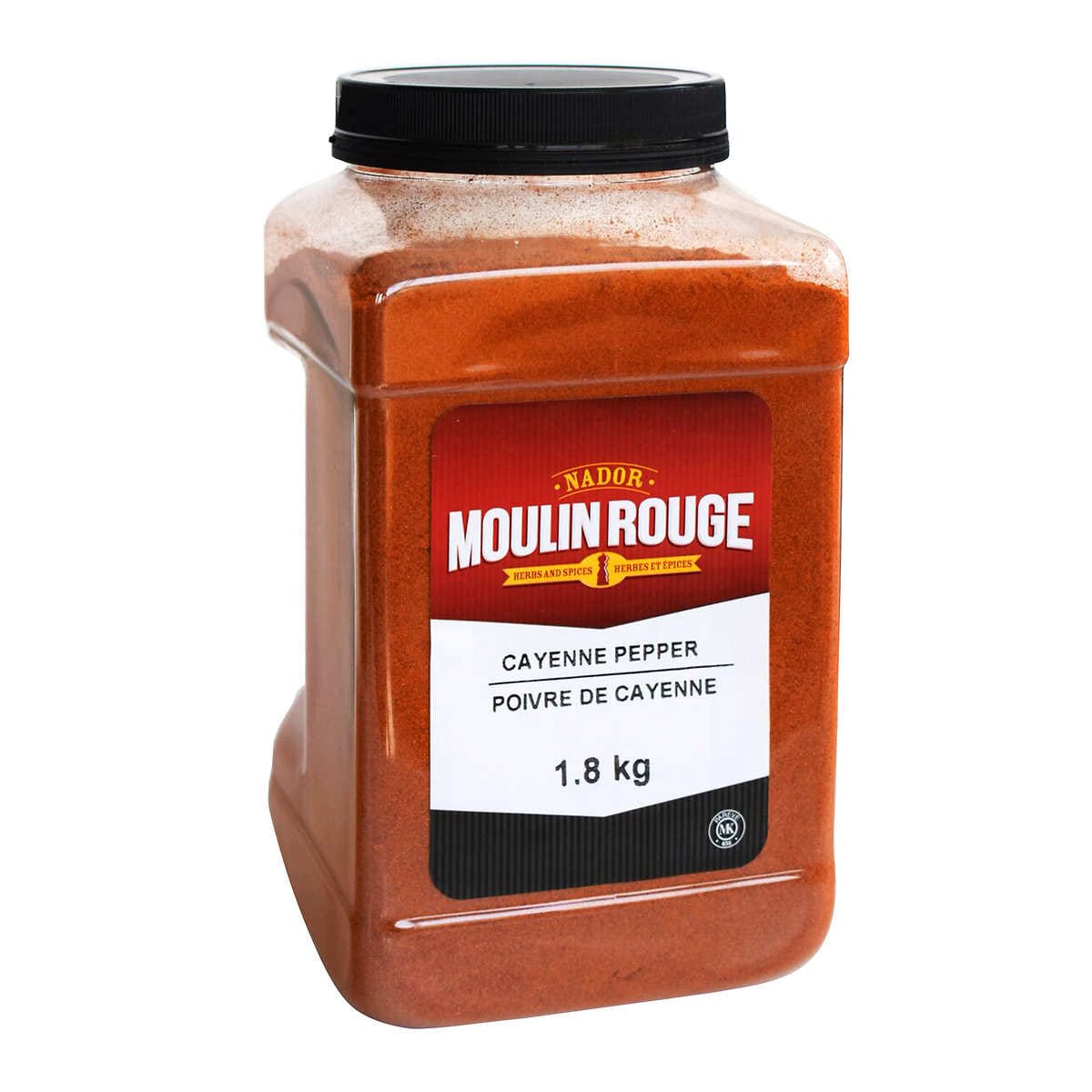 MIA Food Service MOULIN ROUGE CAYENNE PEPPER 1.8KG MOULIN ROUGE CAYENNE PEPPER 1.8KG
