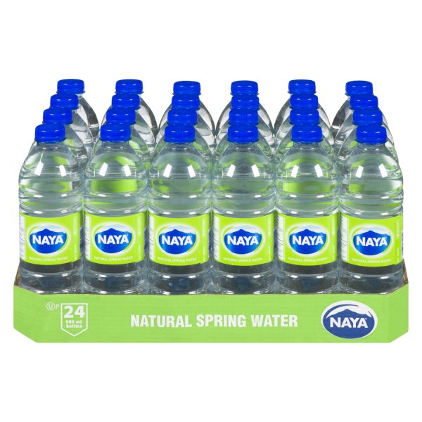 NAYA WATER PLASTIC 24X600ML