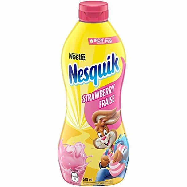 MIA Food Service NESTLE NESQUIK STRAWBERRY SYRUP 510ML NESTLE NESQUIK STRAWBERRY SYRUP 510ML