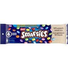 MIA Food Service NESTLE REGULAR SMARTIES 4 PACK 12X180GR NESTLE REGULAR SMARTIES 4 PACK 12X180GR