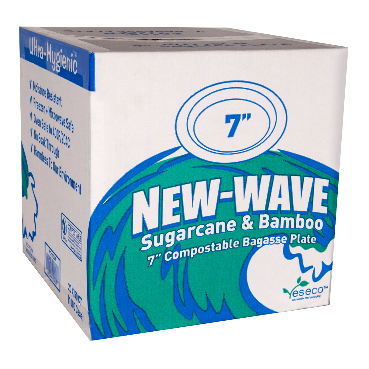 NEWWAVE 7" BIO PLATES 8X125EA