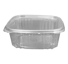 MIA Food Service NUVO 32OZ NS-32 CLEAR HINGED CONTAINERS 200EA NUVO 32OZ NS-32 CLEAR HINGED CONTAINERS 200EA
