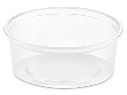 MIA Food Service NUVO 8OZ ROUND DELI CONTAINERS 50EA NUVO 8OZ ROUND DELI CONTAINERS 50EA