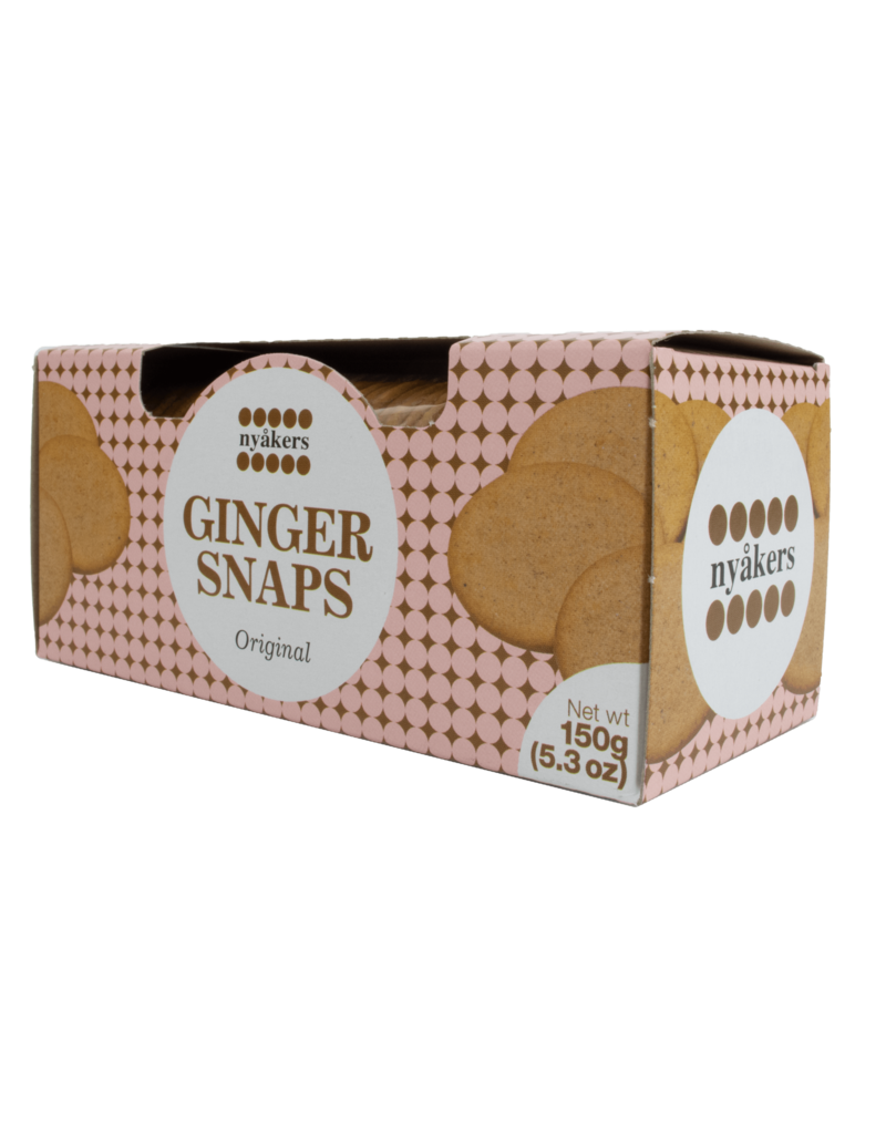 NYAKERS GINGER SNAPS ORIGINAL 150GR