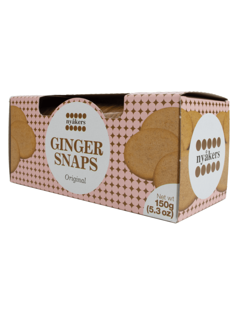 MIA Food Service NYAKERS GINGER SNAPS ORIGINAL 150GR NYAKERS GINGER SNAPS ORIGINAL 150GR