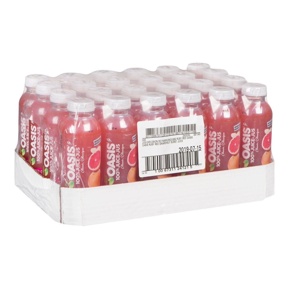 OASIS RUBY RED GRAPEFRUIT JUICE 24X300ML