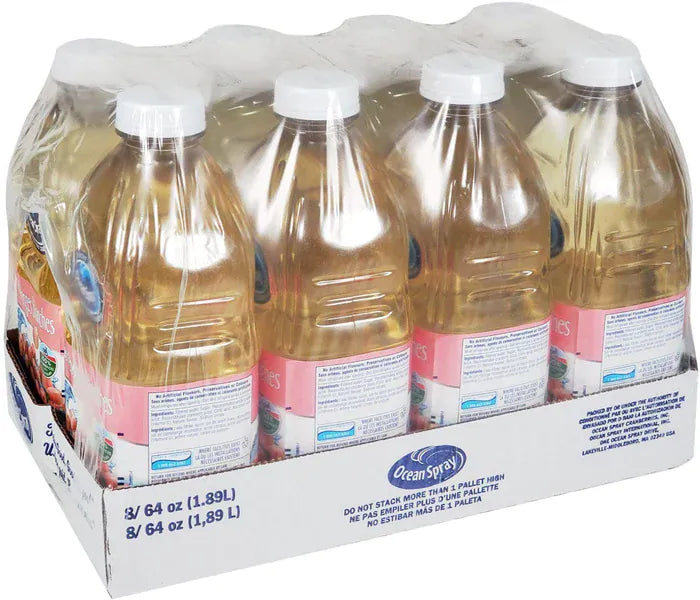 MIA Food Service OCEAN SPRAY WHITE CRANBERRY COCKTAIL 8X1.89L OCEAN SPRAY WHITE CRANBERRY COCKTAIL 8X1.89L