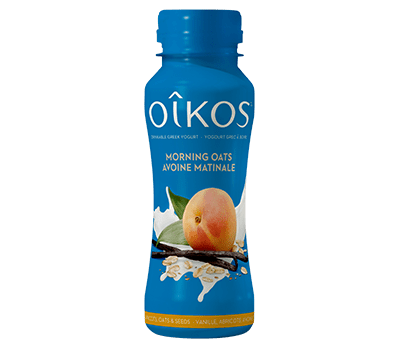 MIA Food Service OIKOS MORNING OATS VANILLA & APRICOT YOGURT 190ML OIKOS MORNING OATS VANILLA & APRICOT YOGURT 190ML