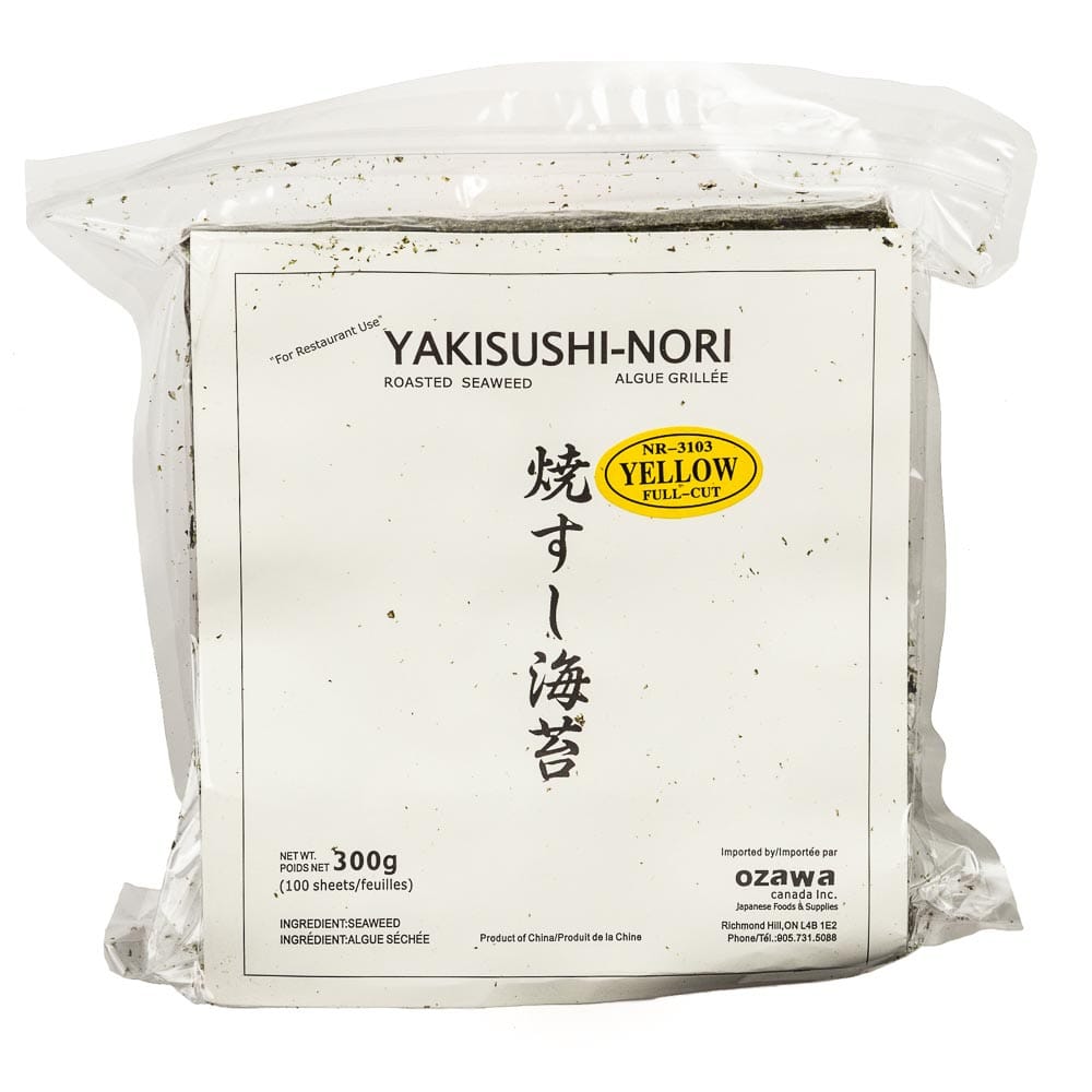 MIA Food Service OZAWA NOORI SHEETS FULL CUT 100EA OZAWA NOORI SHEETS FULL CUT 100EA