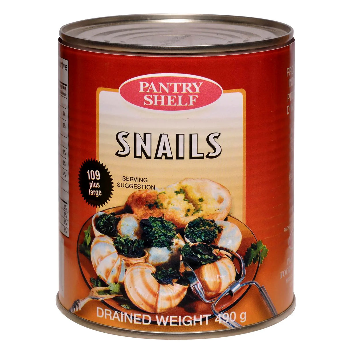 PANTRY SHELF ESCARGOT 12X490GR