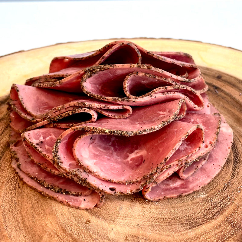 DELFRESH HALAL BEEF PASTRAMI PER KG Mia Food Service