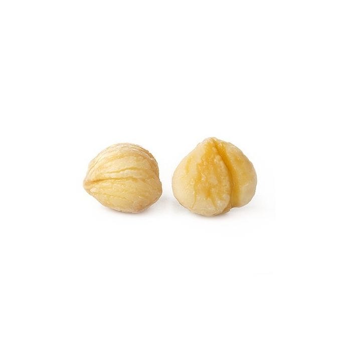 MIA Food Service WHITE TOQUE IQF PEELED CHESTNUTS EUROPE 2LB WHITE TOQUE IQF PEELED CHESTNUTS EUROPE 2LB