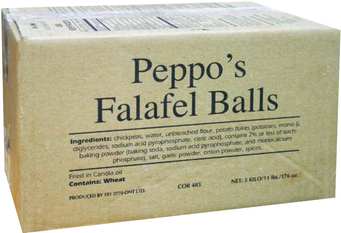PEPPOS FALAFAL VEGETABLE BALLS 5KG