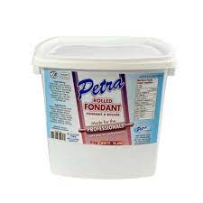 PETRA ROLLED WHITE FONDANT 5KG