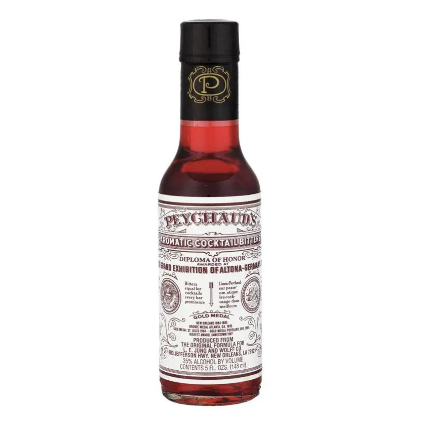 MIA Food Service PEYCHAUDS AROMATIC COCKTAIL BITTER 5OZ PEYCHAUDS AROMATIC COCKTAIL BITTER 5OZ