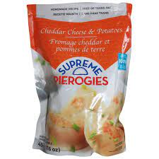 SUPREME PIEROGIES CHEDDAR WITH POTATOES 4X1.2KG