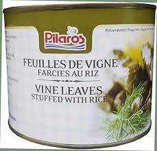 PILAROS VINE LEAVES STUFFED WITH RICE 2KG