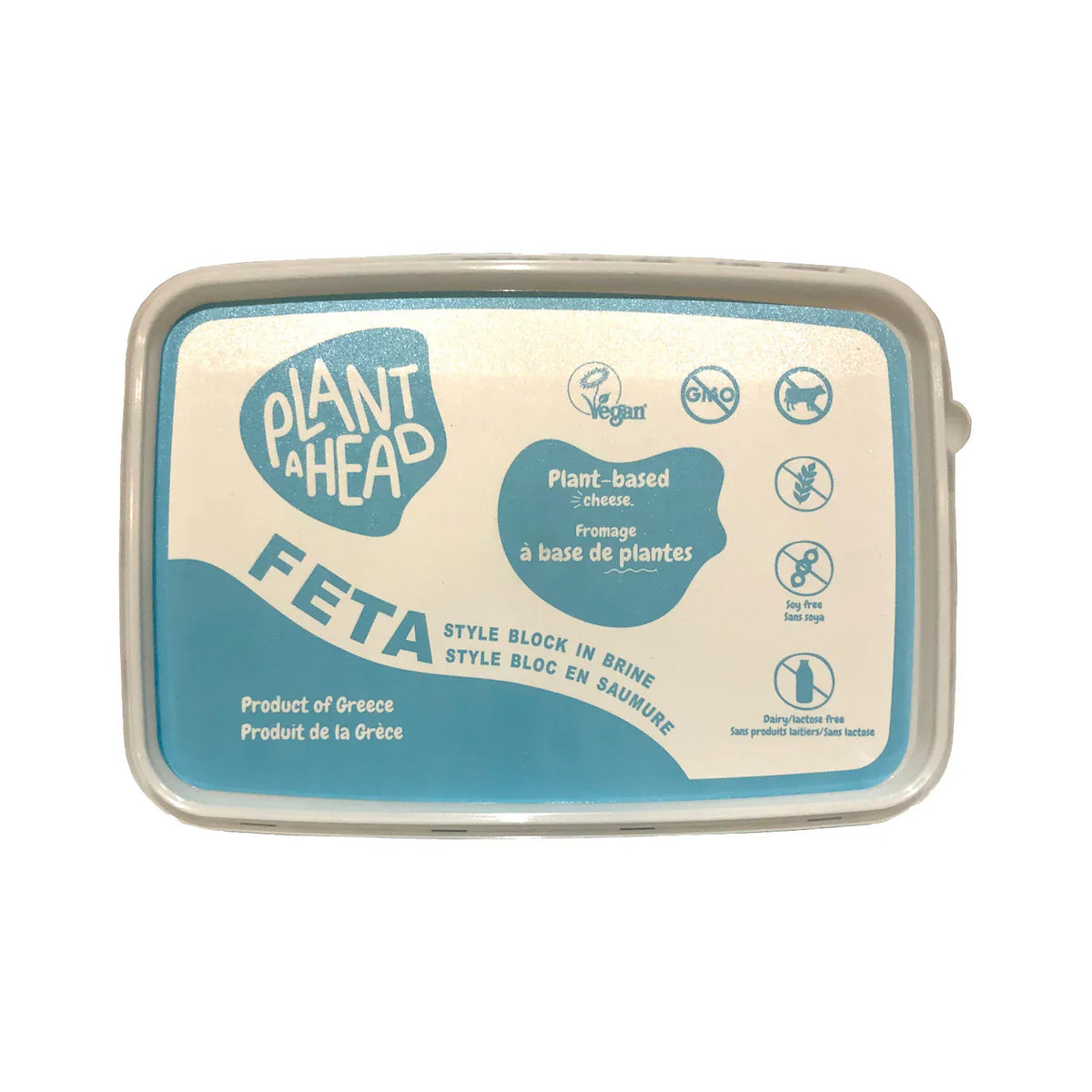MIA Food Service PLANT AHEAD VEGAN FETA STYLE BLOCK IN BRINE 200GR PLANT AHEAD VEGAN FETA STYLE BLOCK IN BRINE 200GR