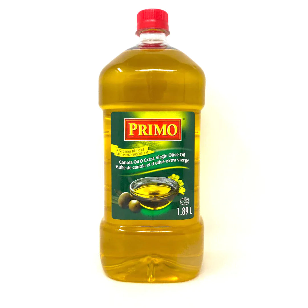 MIA Food Service PRIMO CANOLA & EXTRA VIRGIN OLIVE OIL BLEND 8X1.89L PRIMO CANOLA & EXTRA VIRGIN OLIVE OIL BLEND 8X1.89L