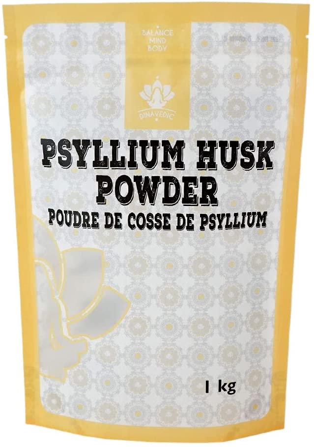 MIA Food Service DINAVEDIC PSYLLIUM HUSK POWDER 1KG DINAVEDIC PSYLLIUM HUSK POWDER 1KG