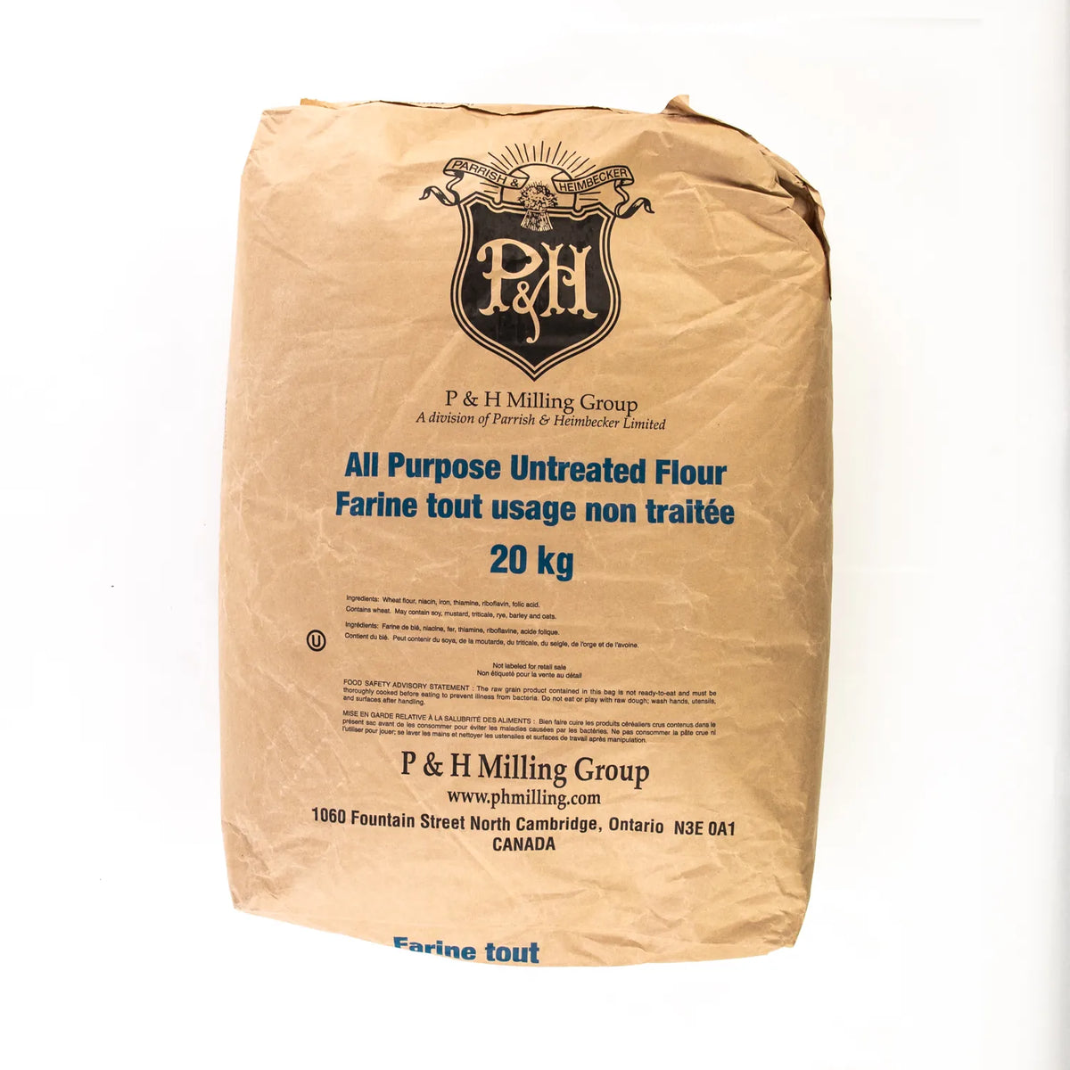 Mia Food P&H ALL PURPOSE FLOUR UNBLEACHED 20KG P&H ALL PURPOSE FLOUR UNBLEACHED 20KG