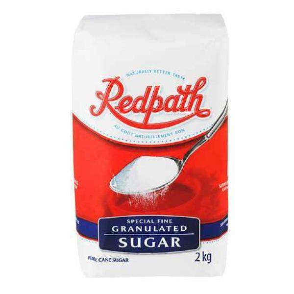 MIA Food Service REDPATH GRANULATED SUGAR 2KG REDPATH GRANULATED SUGAR 2KG