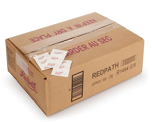 REDPATH WHITE SUGAR PACKETS 1000EA