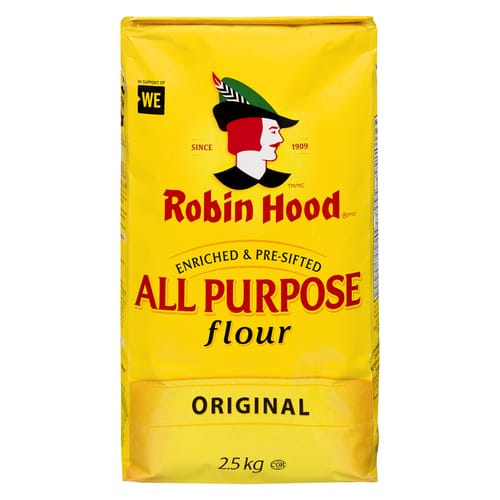 MIA Food Service ROBIN HOOD ALL PURPOSE FLOUR 2.5KG ROBIN HOOD ALL PURPOSE FLOUR 2.5KG