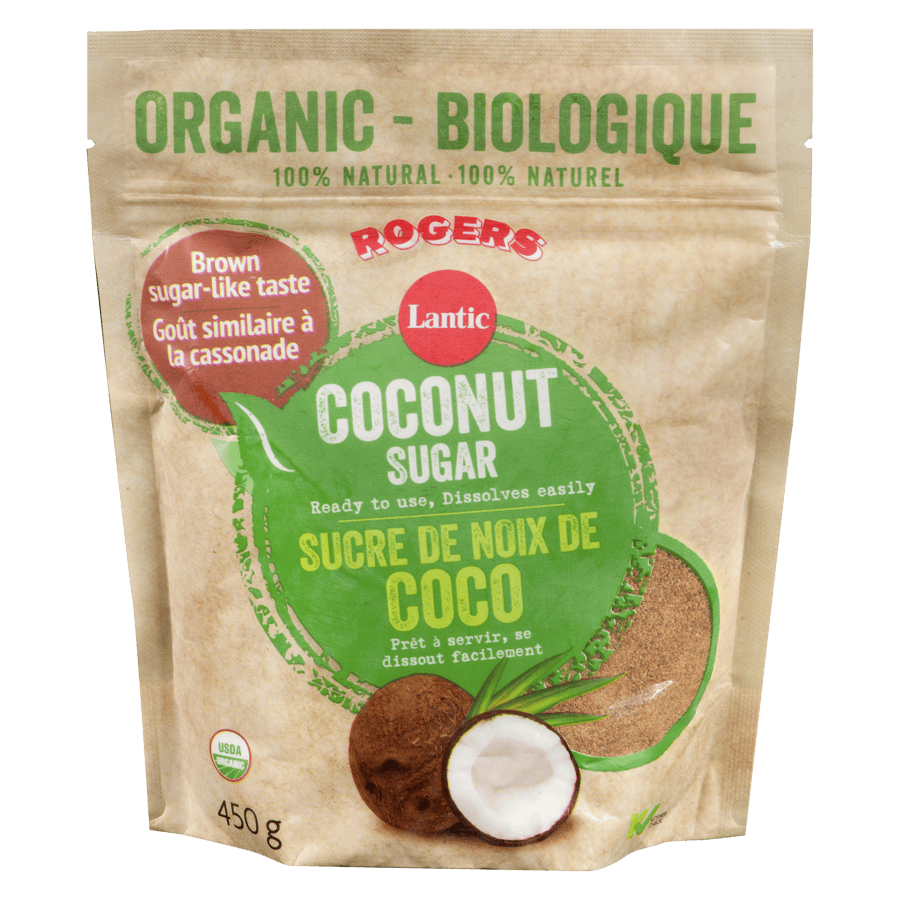 MIA Food Service ROGERS LANTIC ORGANIC COCONUT SUGAR 450GR ROGERS LANTIC ORGANIC COCONUT SUGAR 450GR