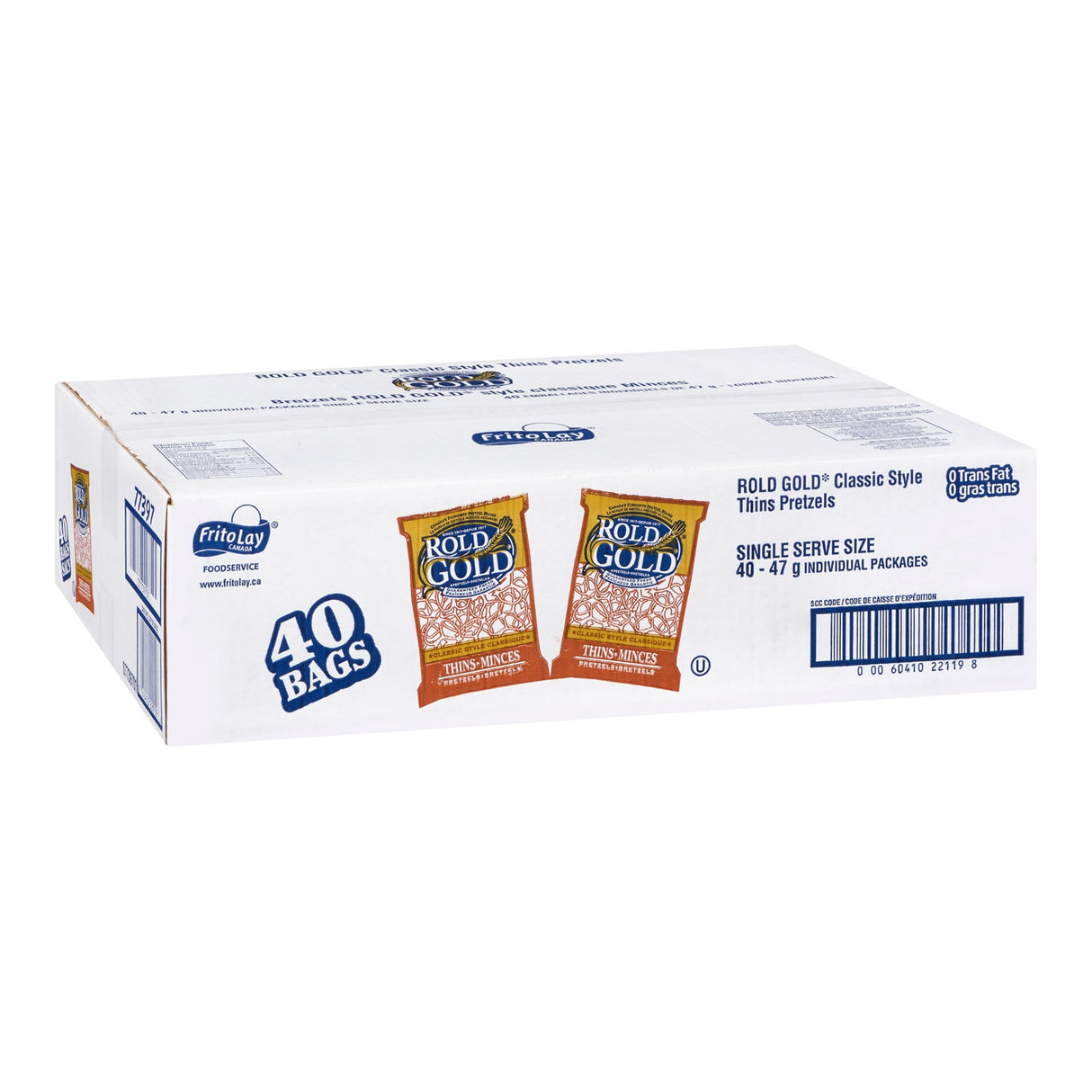 ROLD GOLD THIN PRETZELS 40X47GR
