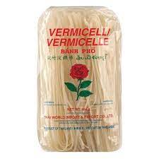 MIA Food Service ROSE RICE NOODLES 3MM 454GR ROSE RICE NOODLES 3MM 454GR