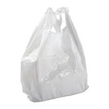 S3 WHITE SHOPPING BAGS 11X6X21 1000EA