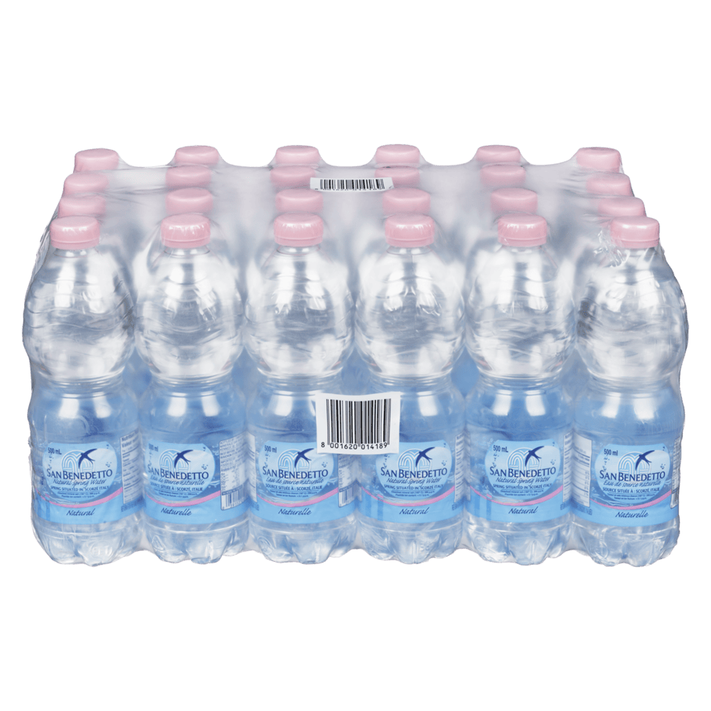 MIA Food Service SAN BENEDETTO NATURAL WATER PLASTIC 24X500ML SAN BENEDETTO NATURAL WATER PLASTIC 24X500ML