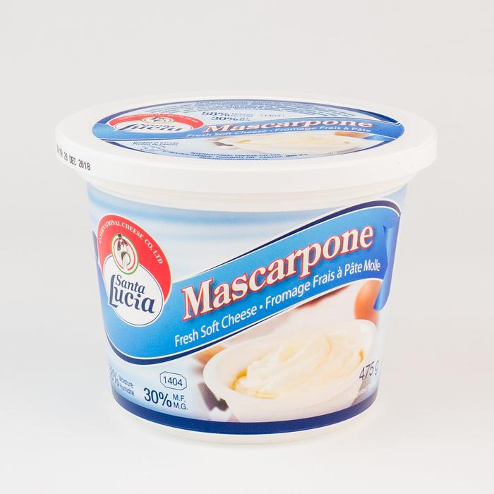 MIA Food Service SANTA LUCIA MASCARPONE CHEESE 6X475GR SANTA LUCIA MASCARPONE CHEESE 6X475GR