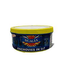 MIA Food Service SCALIA ANCHOVIES IN SALT 645GR SCALIA ANCHOVIES IN SALT 645GR