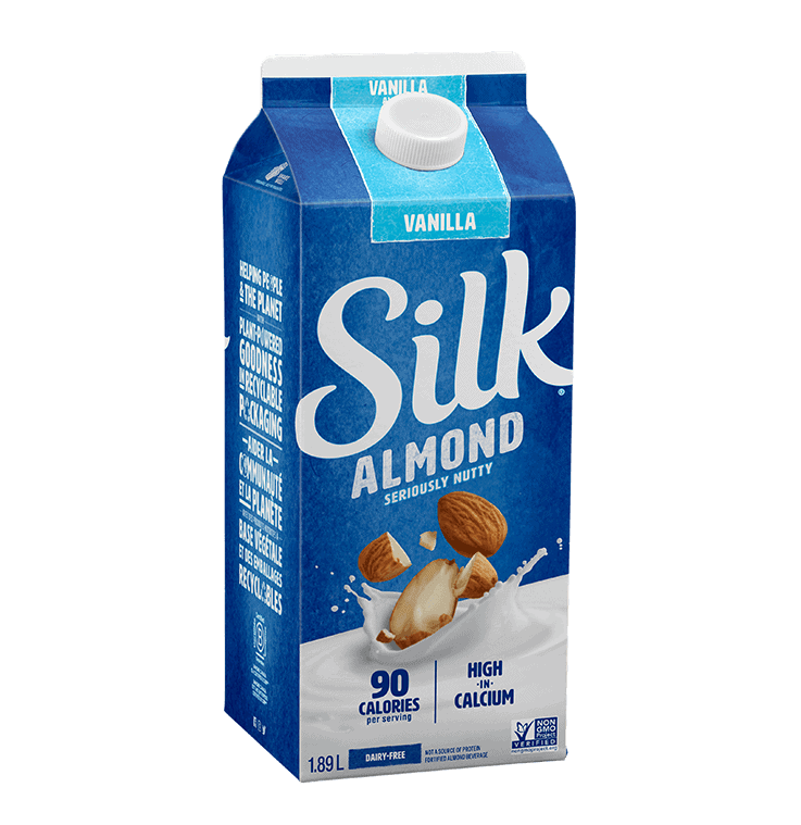 SILK ALMOND MILK VANILLA 1.89L