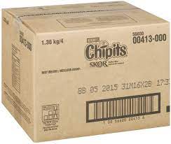 HERSHEYS CHIPITS SKOR TOFFEE BITS 4X1.36KG