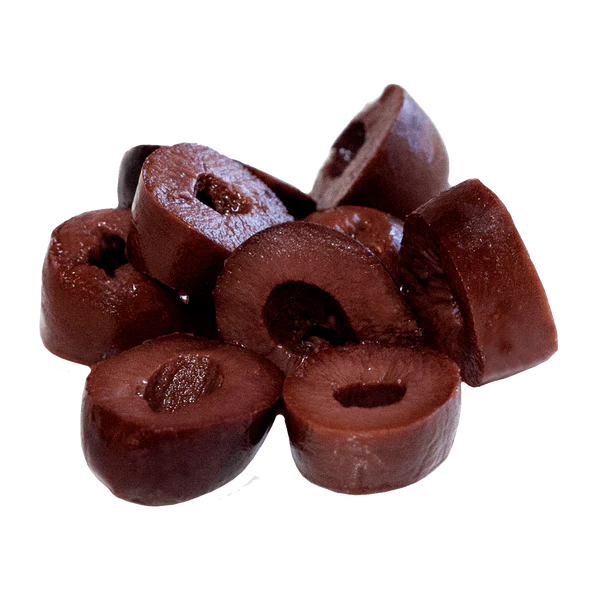 KRINOS SLICED KALAMATA OLIVES 1KG