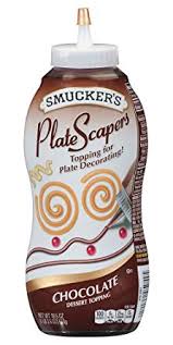 SMUCKERS PLATE SCRAPERS CHOCOLATE 420ML