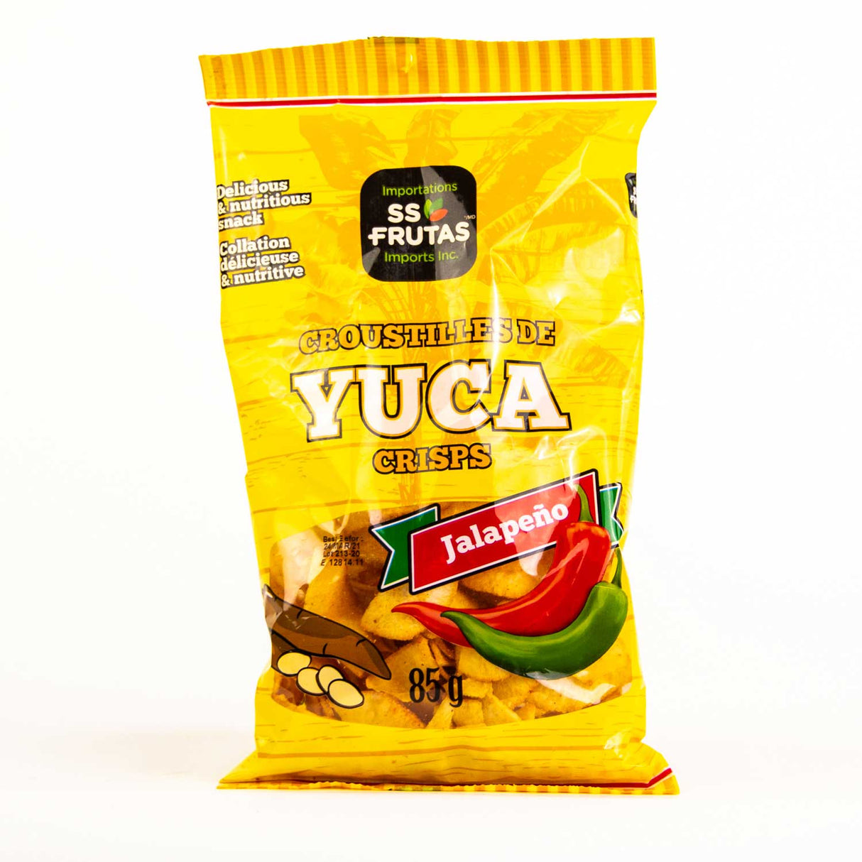 SS FRUTAS YUCA JALAPENO CRISPS 85GR