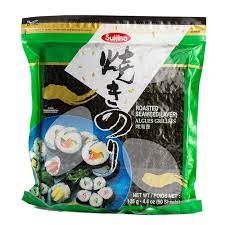 MIA Food Service SUKINA ROASTED SEAWEED 50 SHEETS 125GR SUKINA ROASTED SEAWEED 50 SHEETS 125GR