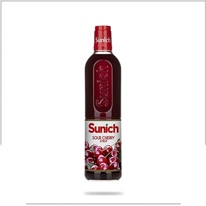 MIA Food Service SUNICH SOUR CHERRY SYRUP 600CC SUNICH SOUR CHERRY SYRUP 600CC